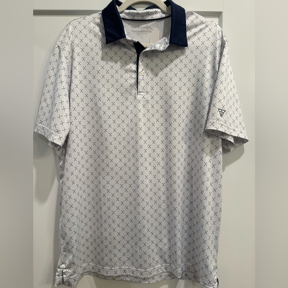 MAELREG Casual Performance Moisture Wicking Collared Golf Shirt Dry Fit - Picture 1 of 7